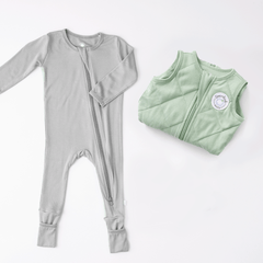 Dream Weighted Sleep Sack + Free Moon Grey Bamboo Pajama