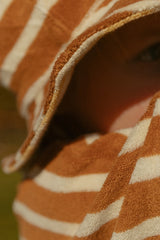 Blake Hat in Apple Cinnamon Stripe
