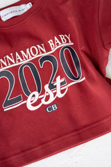 Established Tee - Burgundy