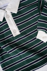 Campus Rugby - Emerald Stripe