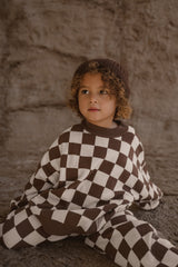 Knitted Pants - Chocolate