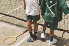 Courtside Socks - Olive