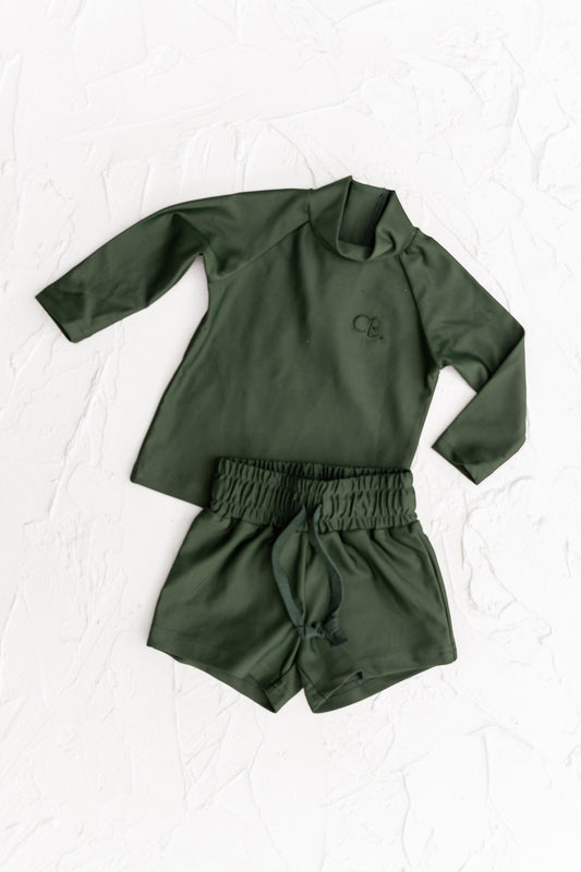 Cinnamon Rash Shirt - Forest