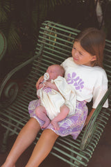 Linen Skirt - Lilac