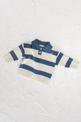 Striped Pullover - Blue