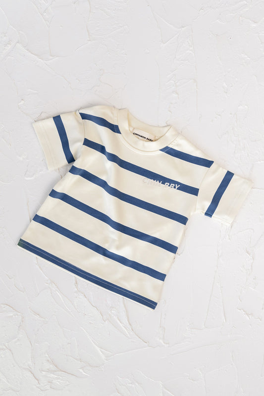 Striped Tee - Blue