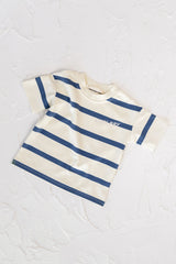 Striped Tee - Blue