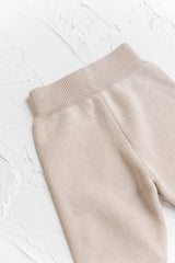 Knitted Pants - Beige