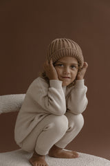 Knitted Pants - Beige