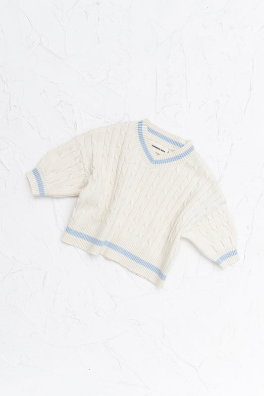 Prep Knit - Baby Blue