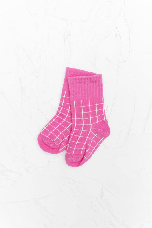 Courtside Socks - Baby Pink