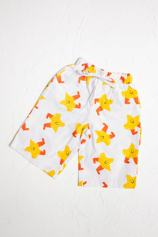 Star Pant - White