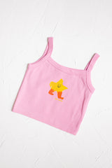 Star Singlet - Pink