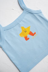 Star Singlet - Blue