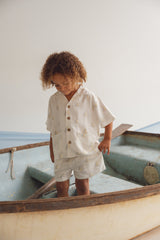 Sailboat Linen Shirt