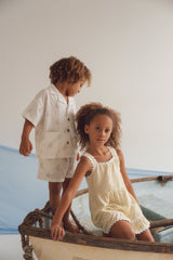 Lemon Splice Wave Dress