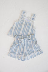 Blue Summer Wave Top