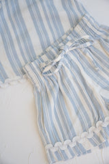 Blue Summer Wave Shorts