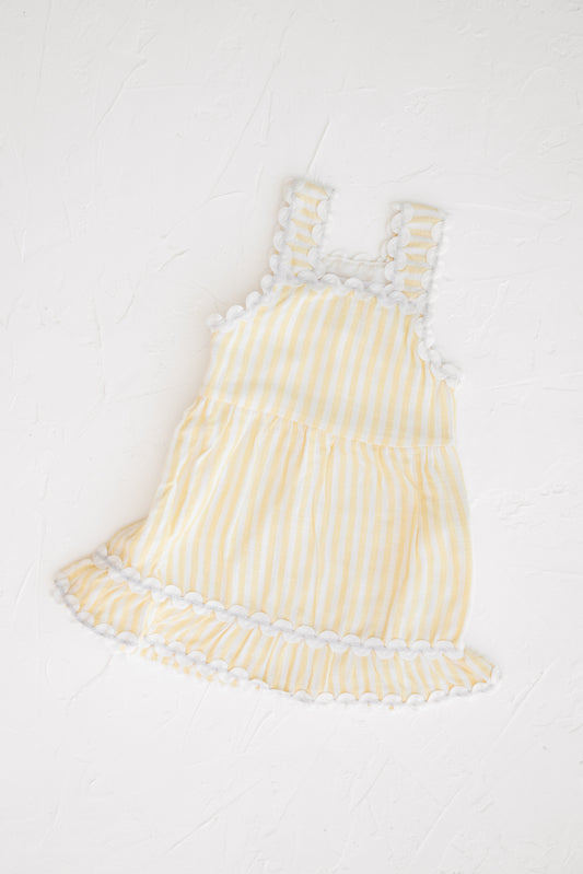 Lemon Splice Wave Dress