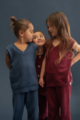 Pomegranate Knitted Vest