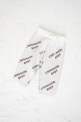 Knitted Logo Pants- Coffee