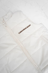 Puffer Vest - Cream