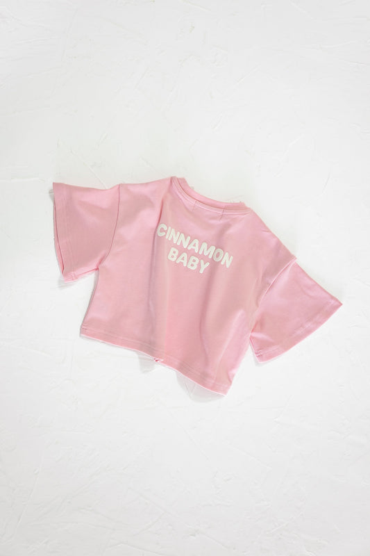 Pink Puff Oversized Tee
