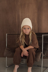 Knit Beanie - Cream