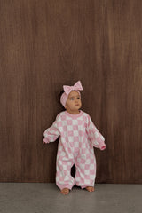 Pink Stretch Bow