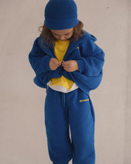 Primary Zip Hoodie - Blue