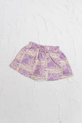 Linen Skirt - Lilac