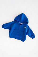 Primary Zip Hoodie - Blue