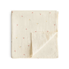 Organic Cotton Muslin Swaddle Blanket