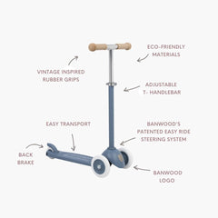 BANWOOD ECO SCOOTER - DEEP SEA