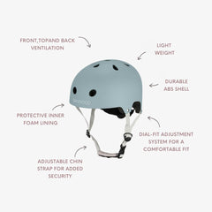 BANWOOD ECO HELMET - TEAL (50-54 cm)