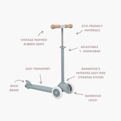 BANWOOD ECO SCOOTER - TEAL