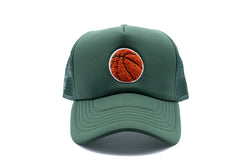Basketball Patch Trucker Hat