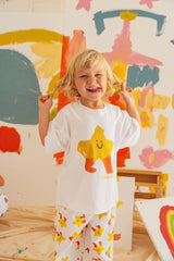 Star Pant - White