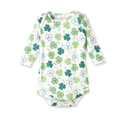 Shamrock Baby Bodysuit – Soft Bamboo Irish Charm - St. Pat