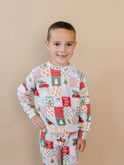 Jogger Set | Christmas Patchwork