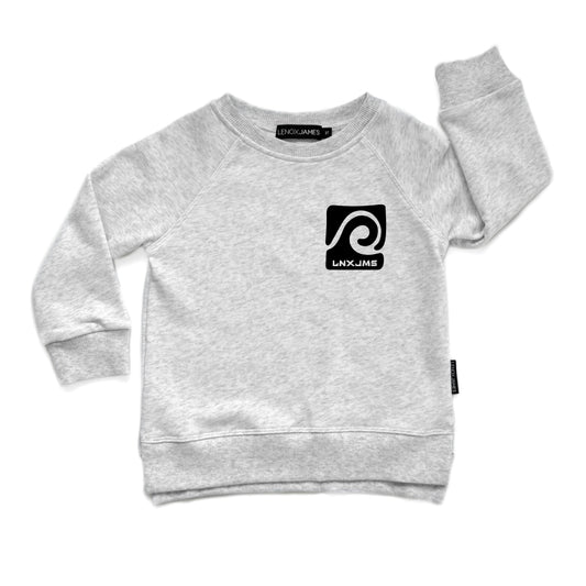 LNX WAVE SWEATSHIRT - ASH GREY