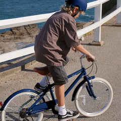 BANWOOD 20" CLASSIC BICYCLE VINTAGE - NAVY BLUE