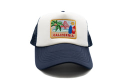 California Postcard Trucker Hat