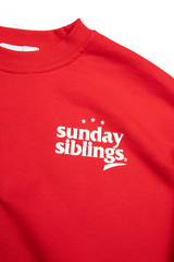 Siblings Set - Red Sweater