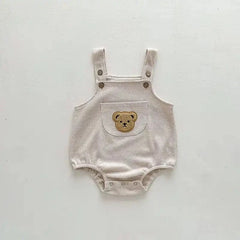 Wow Summer Bear Dungarees