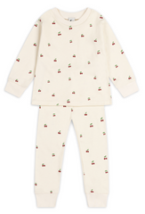 KIDS CLASSIC PYJAMA SET | CHERRY ON OATMEAL