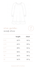 PREORDER Wendy Dress in Cranberry Dot