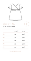 Crosstop Dress in Hopscotch
