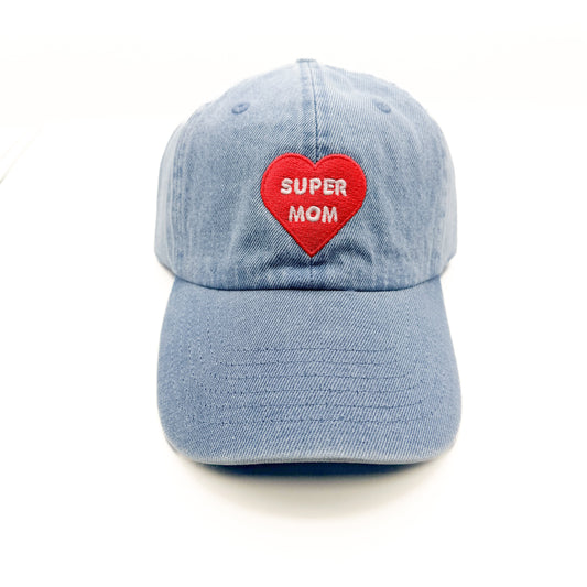 Super Mom Baseball Hat