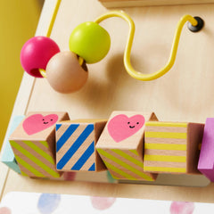 Rainbow Baby Walker & Activity Cube Developmental Playset